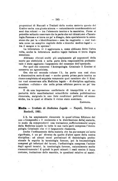 Archivio di antropologia criminale, psichiatria e medicina legale organo ufficiale della Associazione italiana di medicina legale e delle assicurazioni