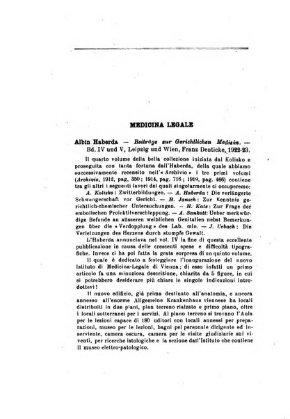 Archivio di antropologia criminale, psichiatria e medicina legale organo ufficiale della Associazione italiana di medicina legale e delle assicurazioni