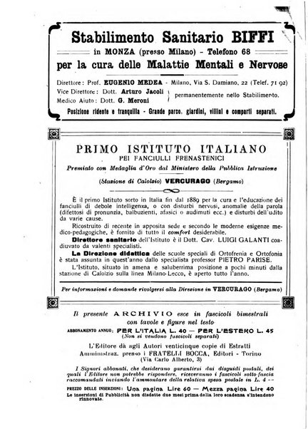 Archivio di antropologia criminale, psichiatria e medicina legale organo ufficiale della Associazione italiana di medicina legale e delle assicurazioni