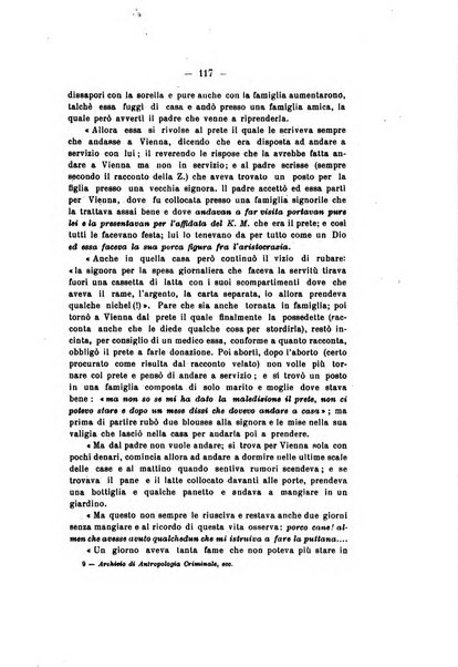 Archivio di antropologia criminale, psichiatria e medicina legale organo ufficiale della Associazione italiana di medicina legale e delle assicurazioni