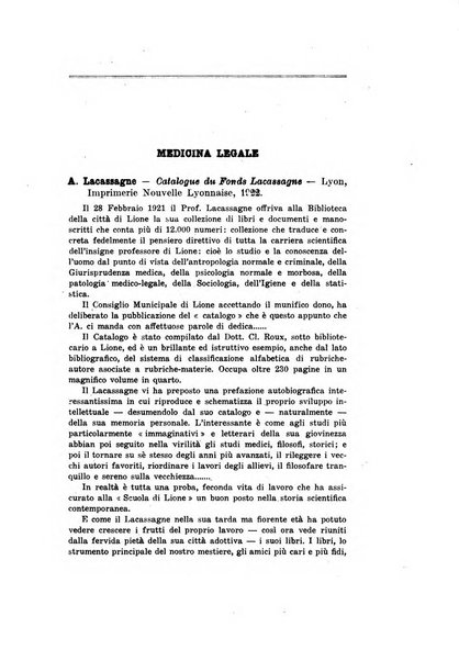 Archivio di antropologia criminale, psichiatria e medicina legale organo ufficiale della Associazione italiana di medicina legale e delle assicurazioni