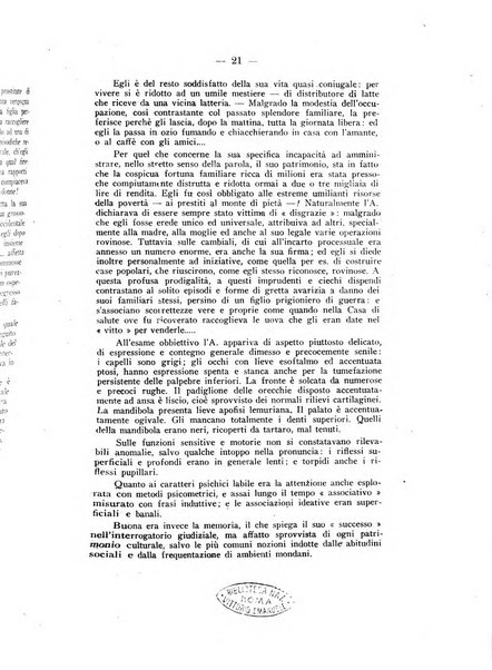 Archivio di antropologia criminale, psichiatria e medicina legale organo ufficiale della Associazione italiana di medicina legale e delle assicurazioni