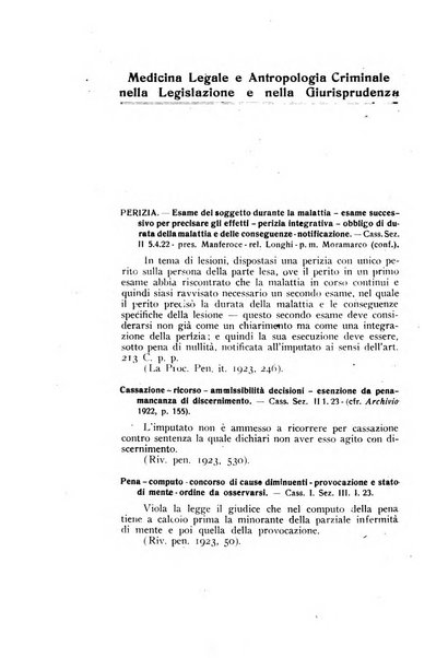 Archivio di antropologia criminale, psichiatria e medicina legale organo ufficiale della Associazione italiana di medicina legale e delle assicurazioni