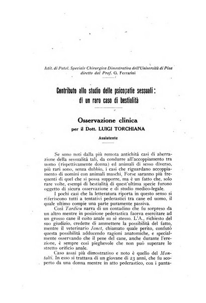 Archivio di antropologia criminale, psichiatria e medicina legale organo ufficiale della Associazione italiana di medicina legale e delle assicurazioni