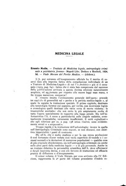 Archivio di antropologia criminale, psichiatria e medicina legale organo ufficiale della Associazione italiana di medicina legale e delle assicurazioni