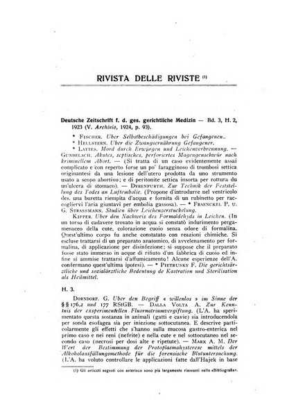 Archivio di antropologia criminale, psichiatria e medicina legale organo ufficiale della Associazione italiana di medicina legale e delle assicurazioni