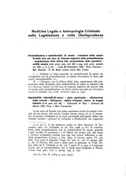 Archivio di antropologia criminale, psichiatria e medicina legale organo ufficiale della Associazione italiana di medicina legale e delle assicurazioni