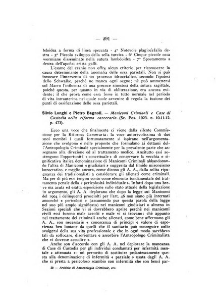 Archivio di antropologia criminale, psichiatria e medicina legale organo ufficiale della Associazione italiana di medicina legale e delle assicurazioni