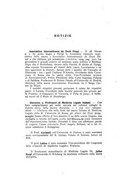 Archivio di antropologia criminale, psichiatria e medicina legale organo ufficiale della Associazione italiana di medicina legale e delle assicurazioni