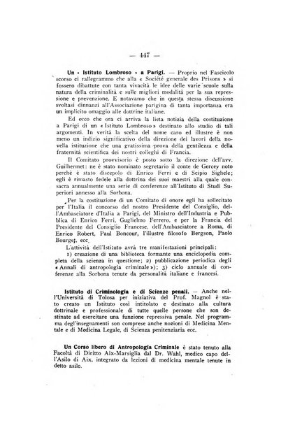 Archivio di antropologia criminale, psichiatria e medicina legale organo ufficiale della Associazione italiana di medicina legale e delle assicurazioni