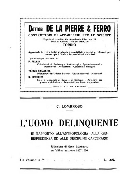 Archivio di antropologia criminale, psichiatria e medicina legale organo ufficiale della Associazione italiana di medicina legale e delle assicurazioni