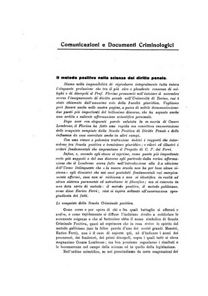 Archivio di antropologia criminale, psichiatria e medicina legale organo ufficiale della Associazione italiana di medicina legale e delle assicurazioni