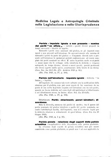 Archivio di antropologia criminale, psichiatria e medicina legale organo ufficiale della Associazione italiana di medicina legale e delle assicurazioni