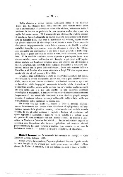 Archivio di antropologia criminale, psichiatria e medicina legale organo ufficiale della Associazione italiana di medicina legale e delle assicurazioni