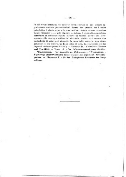 Archivio di antropologia criminale, psichiatria e medicina legale organo ufficiale della Associazione italiana di medicina legale e delle assicurazioni