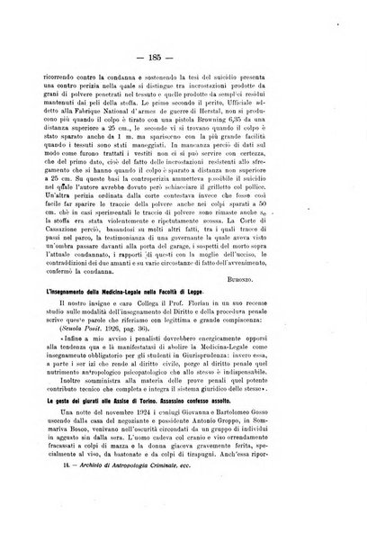 Archivio di antropologia criminale, psichiatria e medicina legale organo ufficiale della Associazione italiana di medicina legale e delle assicurazioni