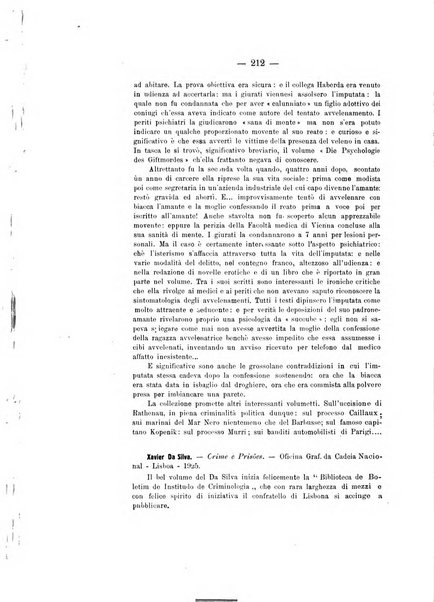 Archivio di antropologia criminale, psichiatria e medicina legale organo ufficiale della Associazione italiana di medicina legale e delle assicurazioni