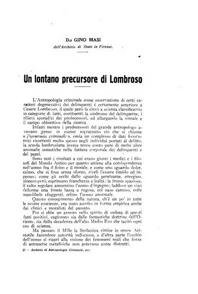 Archivio di antropologia criminale, psichiatria e medicina legale organo ufficiale della Associazione italiana di medicina legale e delle assicurazioni