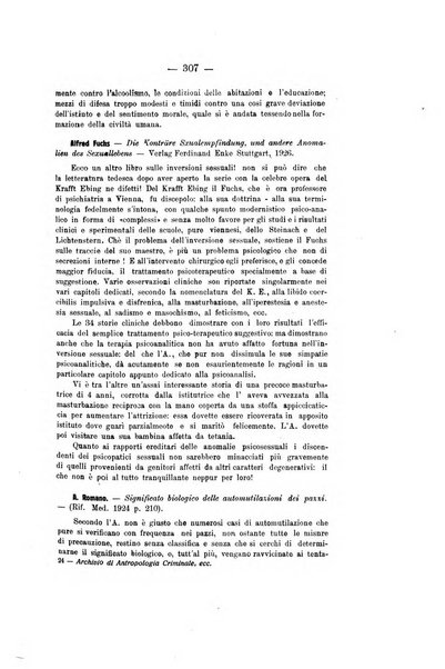 Archivio di antropologia criminale, psichiatria e medicina legale organo ufficiale della Associazione italiana di medicina legale e delle assicurazioni