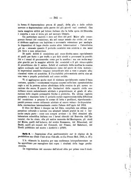 Archivio di antropologia criminale, psichiatria e medicina legale organo ufficiale della Associazione italiana di medicina legale e delle assicurazioni