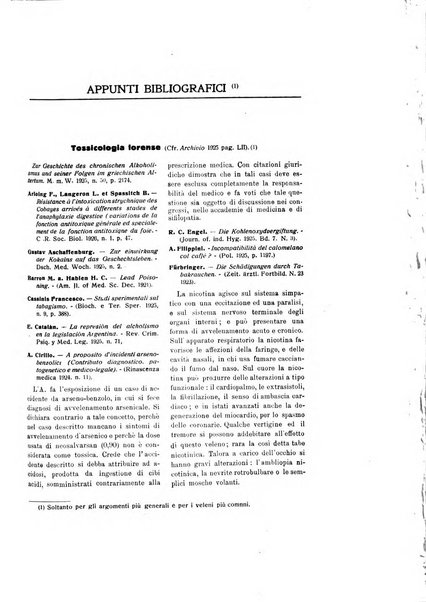 Archivio di antropologia criminale, psichiatria e medicina legale organo ufficiale della Associazione italiana di medicina legale e delle assicurazioni