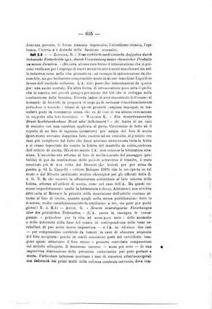 Archivio di antropologia criminale, psichiatria e medicina legale organo ufficiale della Associazione italiana di medicina legale e delle assicurazioni