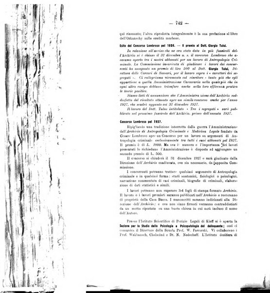 Archivio di antropologia criminale, psichiatria e medicina legale organo ufficiale della Associazione italiana di medicina legale e delle assicurazioni