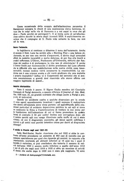 Archivio di antropologia criminale, psichiatria e medicina legale organo ufficiale della Associazione italiana di medicina legale e delle assicurazioni