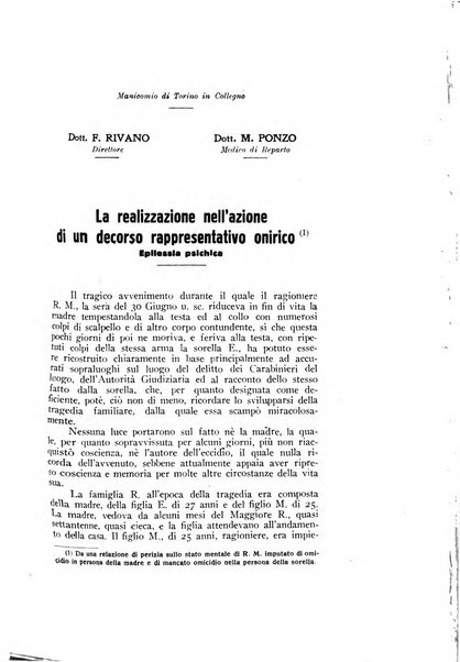 Archivio di antropologia criminale, psichiatria e medicina legale organo ufficiale della Associazione italiana di medicina legale e delle assicurazioni