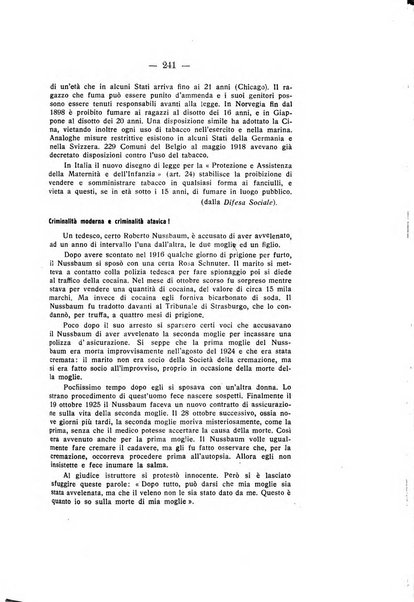 Archivio di antropologia criminale, psichiatria e medicina legale organo ufficiale della Associazione italiana di medicina legale e delle assicurazioni