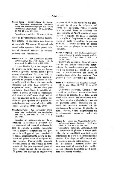 Archivio di antropologia criminale, psichiatria e medicina legale organo ufficiale della Associazione italiana di medicina legale e delle assicurazioni