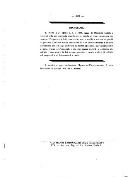 Archivio di antropologia criminale, psichiatria e medicina legale organo ufficiale della Associazione italiana di medicina legale e delle assicurazioni