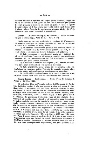 Archivio di antropologia criminale, psichiatria e medicina legale organo ufficiale della Associazione italiana di medicina legale e delle assicurazioni