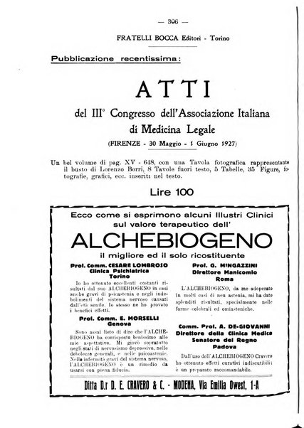 Archivio di antropologia criminale, psichiatria e medicina legale organo ufficiale della Associazione italiana di medicina legale e delle assicurazioni