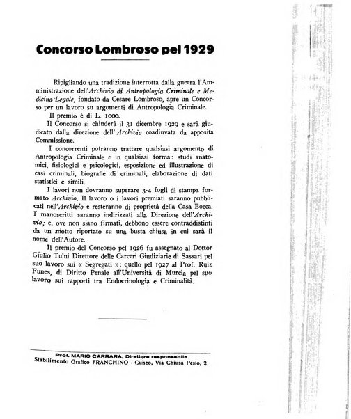 Archivio di antropologia criminale, psichiatria e medicina legale organo ufficiale della Associazione italiana di medicina legale e delle assicurazioni