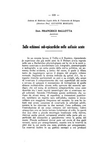 Archivio di antropologia criminale, psichiatria e medicina legale organo ufficiale della Associazione italiana di medicina legale e delle assicurazioni