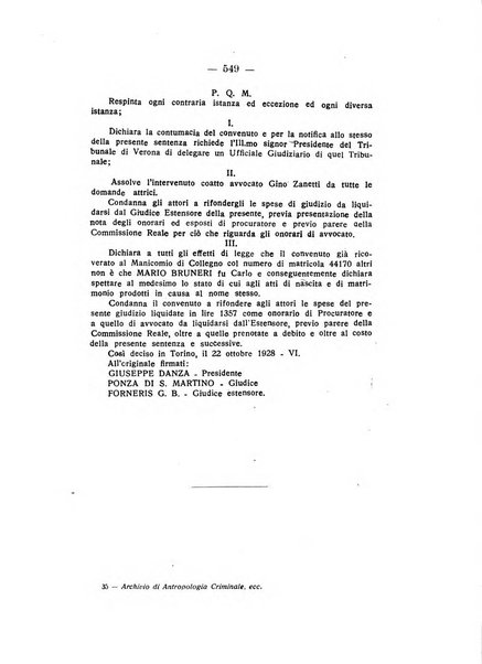 Archivio di antropologia criminale, psichiatria e medicina legale organo ufficiale della Associazione italiana di medicina legale e delle assicurazioni