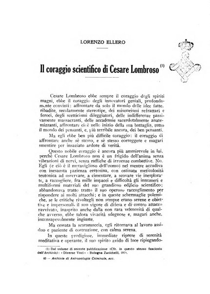 Archivio di antropologia criminale, psichiatria e medicina legale organo ufficiale della Associazione italiana di medicina legale e delle assicurazioni