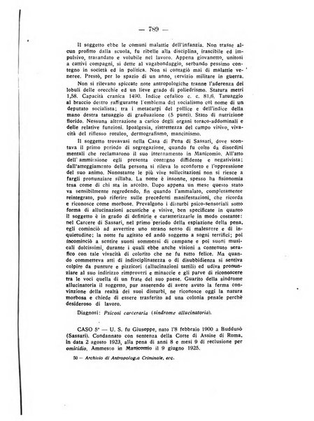 Archivio di antropologia criminale, psichiatria e medicina legale organo ufficiale della Associazione italiana di medicina legale e delle assicurazioni