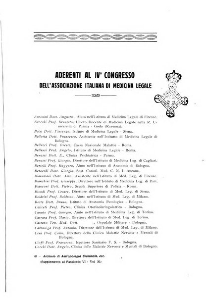 Archivio di antropologia criminale, psichiatria e medicina legale organo ufficiale della Associazione italiana di medicina legale e delle assicurazioni