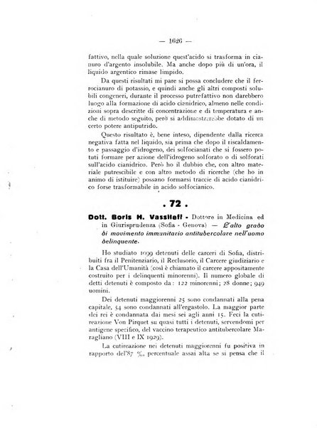 Archivio di antropologia criminale, psichiatria e medicina legale organo ufficiale della Associazione italiana di medicina legale e delle assicurazioni