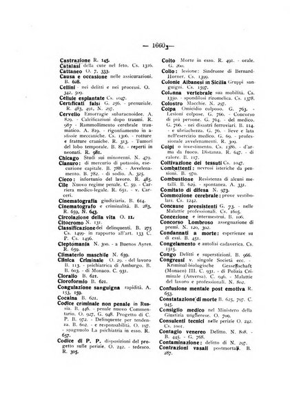 Archivio di antropologia criminale, psichiatria e medicina legale organo ufficiale della Associazione italiana di medicina legale e delle assicurazioni