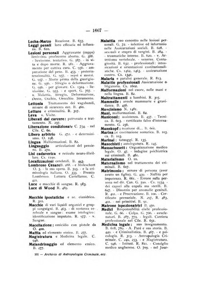 Archivio di antropologia criminale, psichiatria e medicina legale organo ufficiale della Associazione italiana di medicina legale e delle assicurazioni