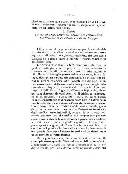 Archivio di antropologia criminale, psichiatria e medicina legale organo ufficiale della Associazione italiana di medicina legale e delle assicurazioni