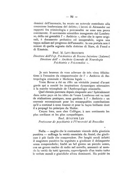 Archivio di antropologia criminale, psichiatria e medicina legale organo ufficiale della Associazione italiana di medicina legale e delle assicurazioni