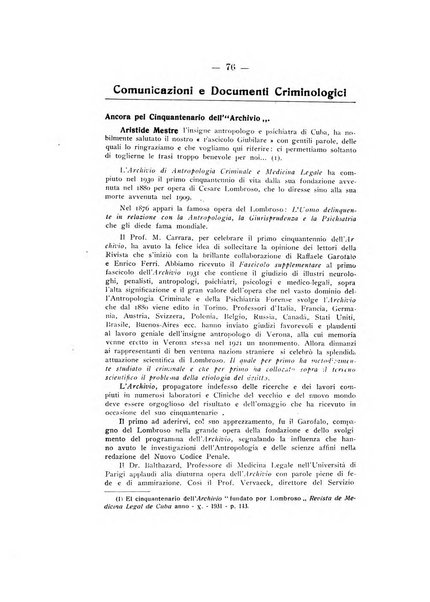 Archivio di antropologia criminale, psichiatria e medicina legale organo ufficiale della Associazione italiana di medicina legale e delle assicurazioni