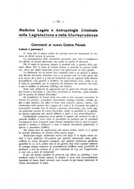 Archivio di antropologia criminale, psichiatria e medicina legale organo ufficiale della Associazione italiana di medicina legale e delle assicurazioni