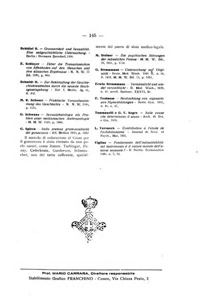 Archivio di antropologia criminale, psichiatria e medicina legale organo ufficiale della Associazione italiana di medicina legale e delle assicurazioni