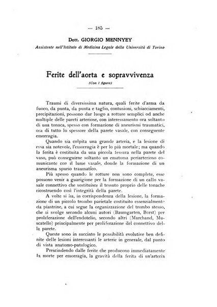 Archivio di antropologia criminale, psichiatria e medicina legale organo ufficiale della Associazione italiana di medicina legale e delle assicurazioni