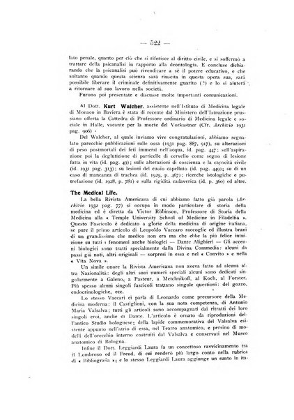 Archivio di antropologia criminale, psichiatria e medicina legale organo ufficiale della Associazione italiana di medicina legale e delle assicurazioni